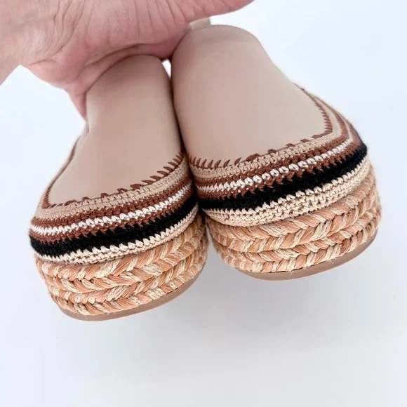 ULLA JOHNSON LUCIA CROCHET-KNIT ESPADRILLES - Picture 11 of 16